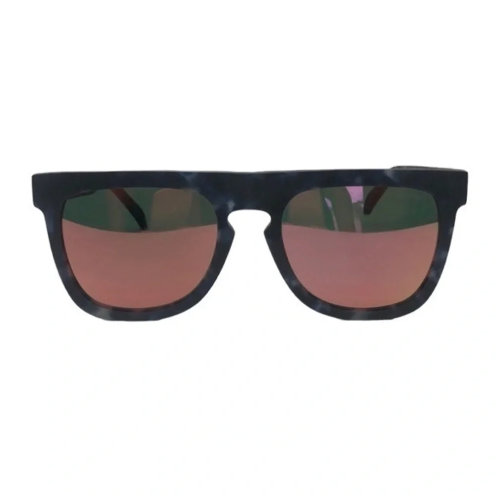 KOMONO Sunglasses Men’s Bennet Matte Indigo Demi Blue Tortoise Reflective